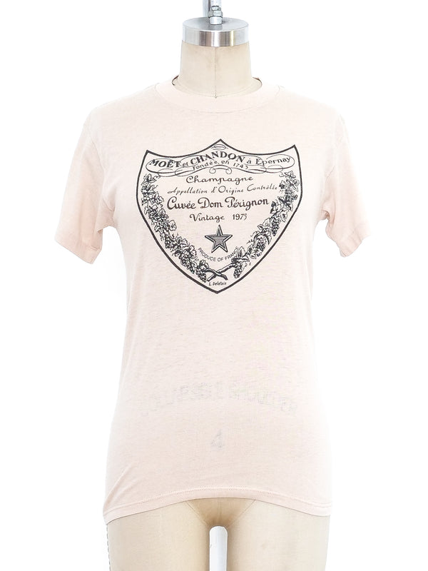 Dom Perignon Logo Tee T-Shirt arcadeshops.com