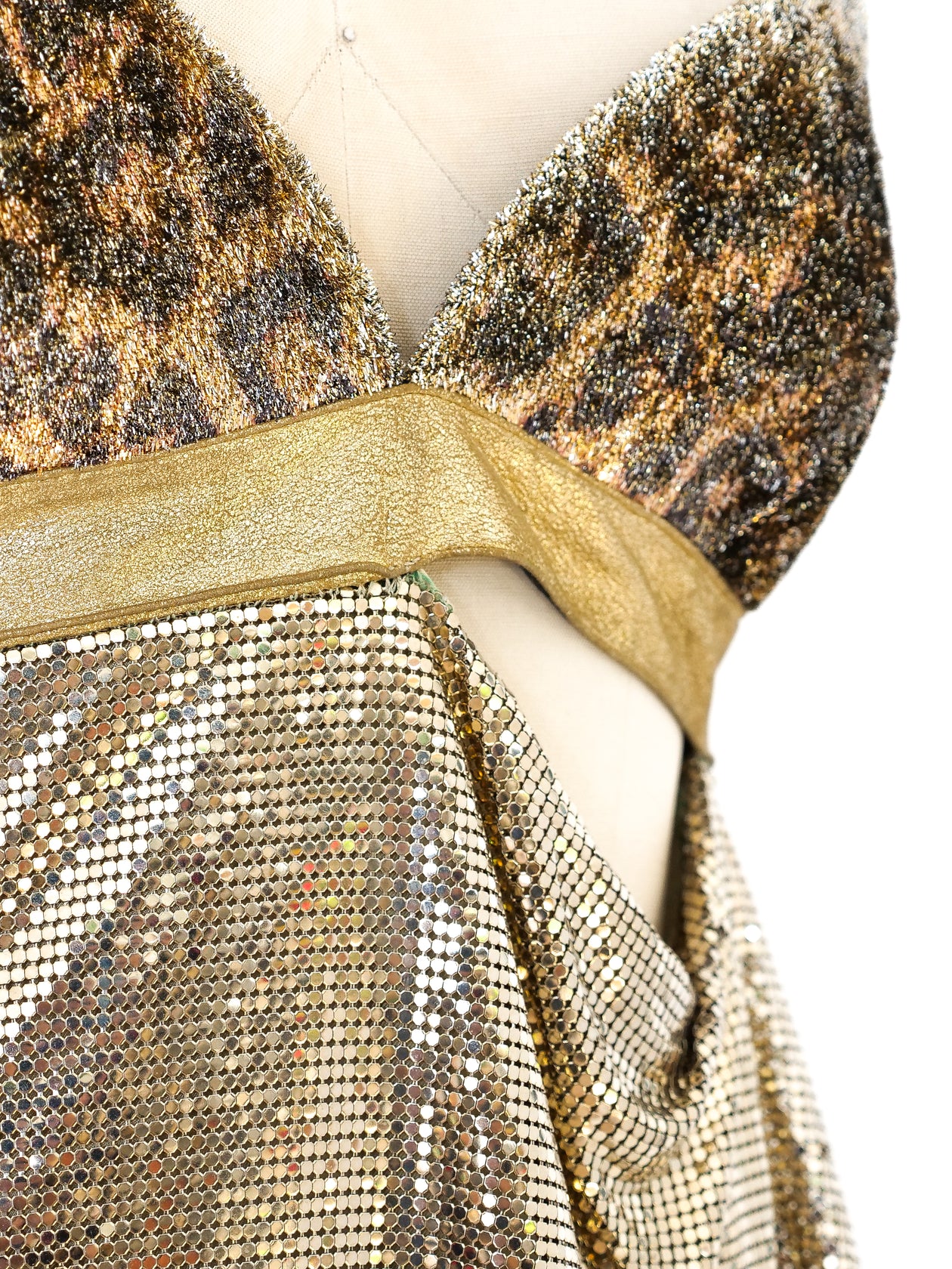 1994 Gianni Versace Runway Chainmail Dress 1994 Gianni Versace Runway Chainmail Dress