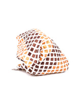 Check Printed Silk Head Scarf Accessory arcadeshops.com