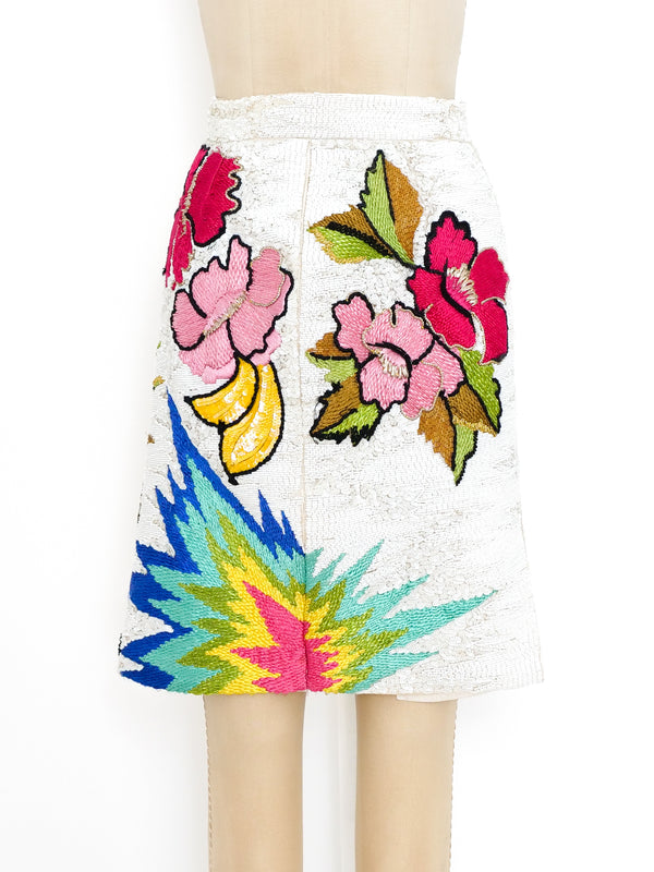 Louis Feraud Embellished Skirt Suit arcadeshops.com