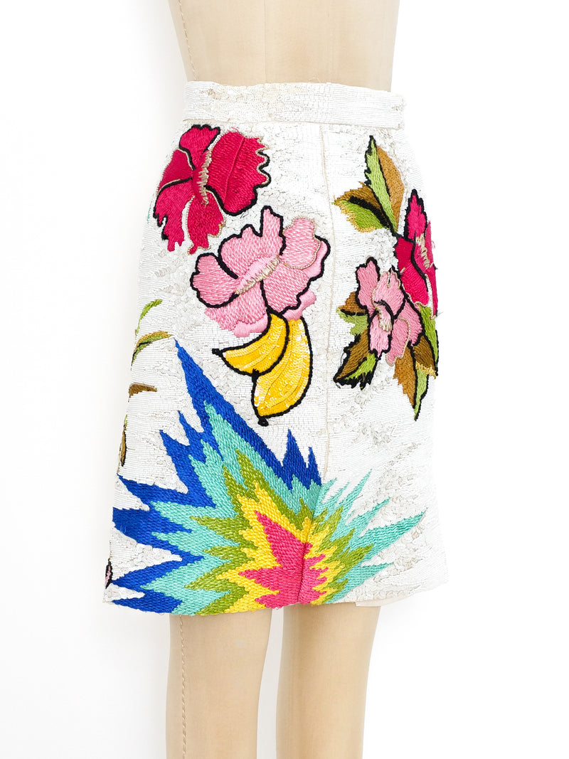Louis Feraud Embellished Skirt Suit arcadeshops.com