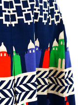 Lanvin French Landmark Printed Skirt Bottom arcadeshops.com