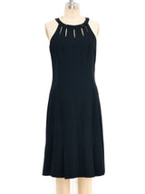 Chanel Pleated Crepe Dress Dress arcadeshops.com