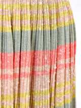 Issey Miyake Pleated Knit Skirt Bottom arcadeshops.com