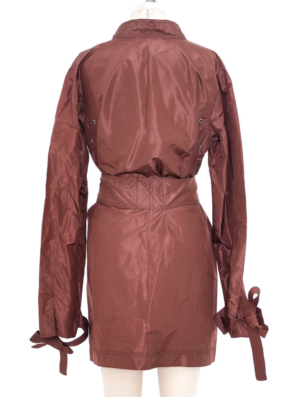 Gucci Silk Taffeta Dress Dress arcadeshops.com