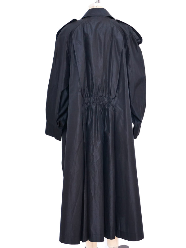 Chanel Silk Taffeta Overcoat Jacket arcadeshops.com