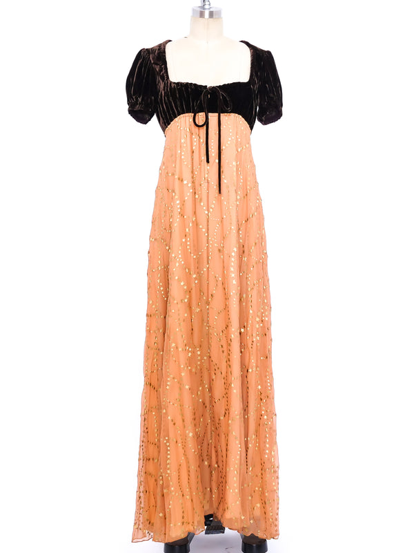 Holly's Harp Star Printed Gown Dress arcadeshops.com