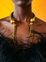 Joseff of Hollywood Tassel Collar Necklace Accessory arcadeshops.com