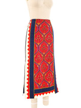 Anne Klein Patchwork Midi Skirt Bottom arcadeshops.com