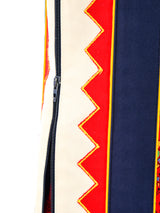 Anne Klein Patchwork Midi Skirt Bottom arcadeshops.com