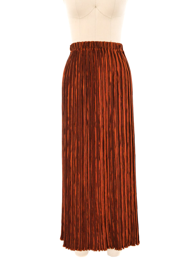 Pleated Structural Jacket and Skirt Ensemble Suit arcadeshops.com