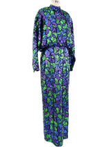 Travilla Sequin Embellished Gown Dress arcadeshops.com