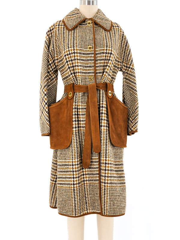 Bonnie Cashin Tweed Saddlebag Coat Outerwear arcadeshops.com