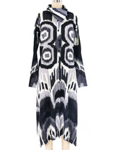 Issey Miyake Pleats Please Printed Maxi Dress Dress arcadeshops.com