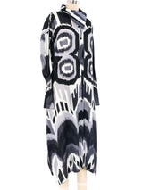 Issey Miyake Pleats Please Printed Maxi Dress Dress arcadeshops.com