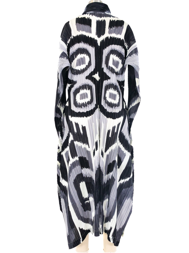 Issey Miyake Pleats Please Printed Maxi Dress Dress arcadeshops.com