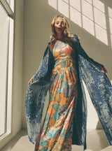 Geoffrey Beene Metallic Floral Halter Dress Dress arcadeshops.com