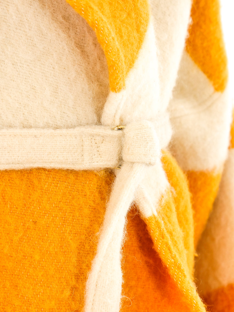 Jean-Charles de Castelbajac Striped Wool Blanket Coat Outerwear arcadeshops.com