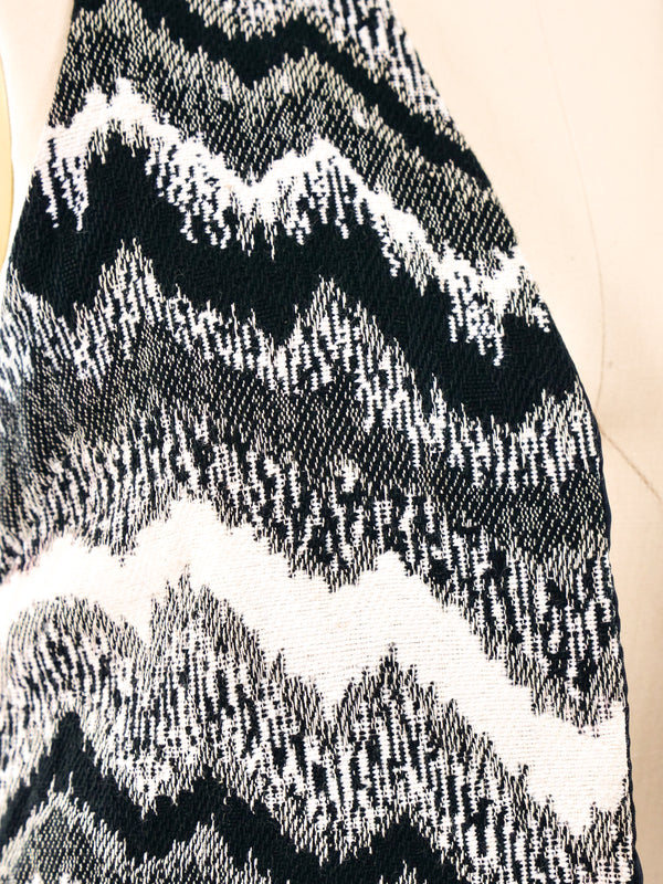 Graphic Tapestry Maxi Vest Jacket arcadeshops.com
