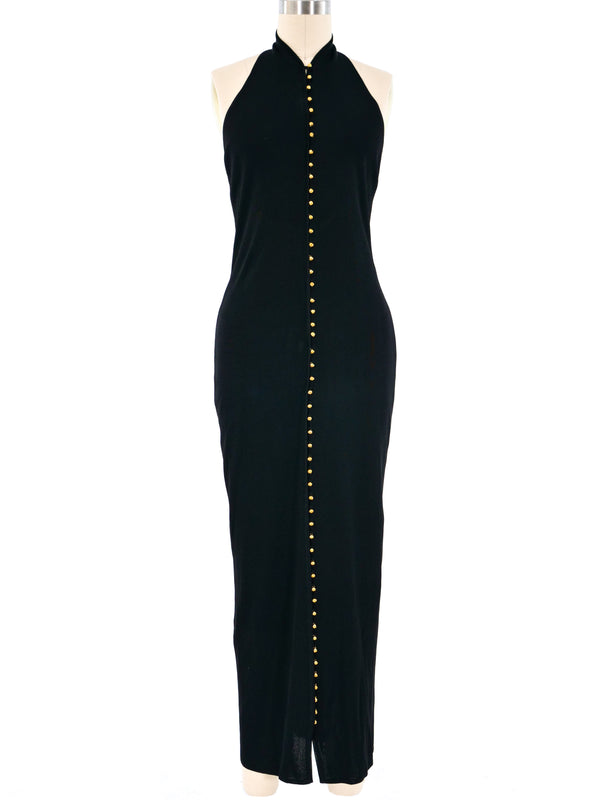 Celine Jersey Halter Dress Dress arcadeshops.com
