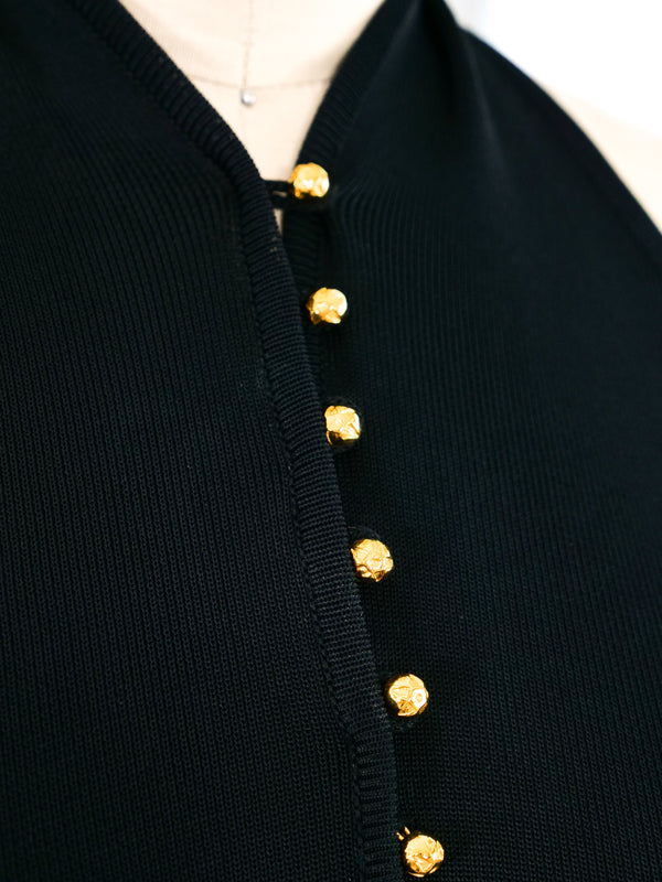 Celine Jersey Halter Dress Dress arcadeshops.com