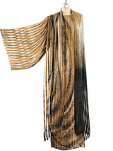 Pauline Trigere Silk Chiffon Maxi Dress Dress arcadeshops.com