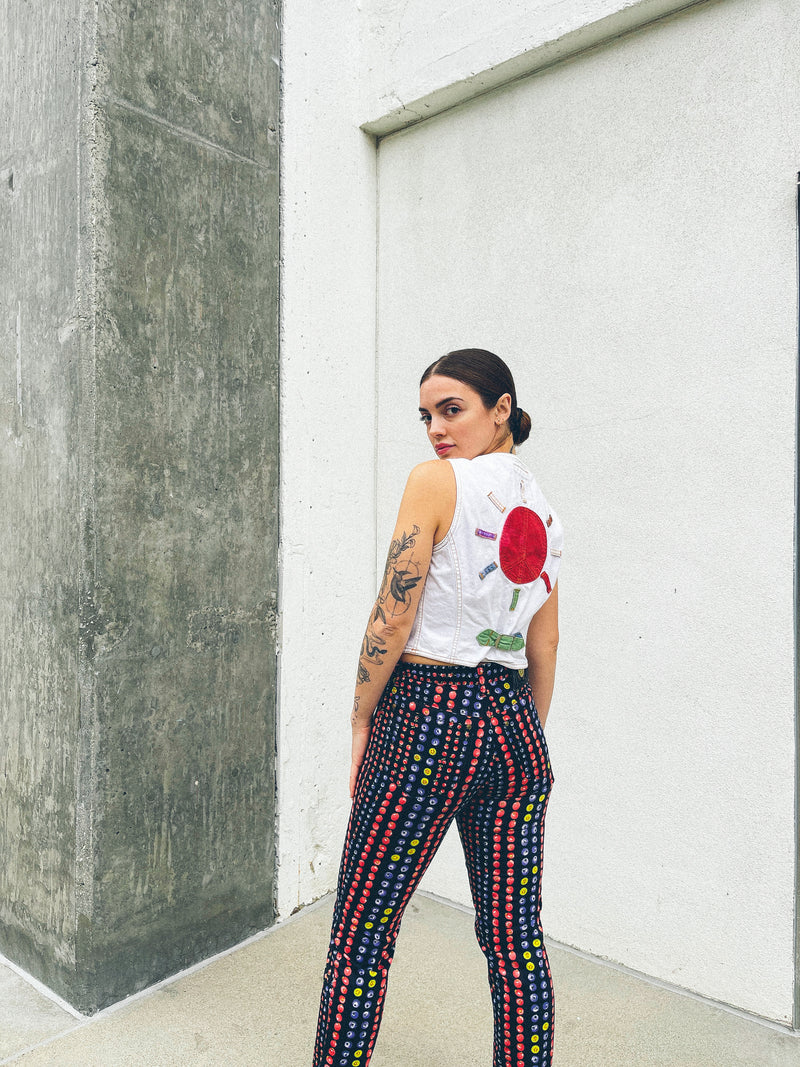 Moschino Belt Loop Motif Vest Jacket arcadeshops.com