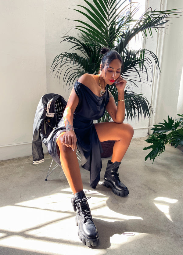 Vivienne Westwood Draped Satin Dress Dress arcadeshops.com