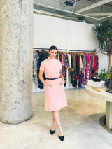 Norman Norell Belted Wool Dress Dress arcadeshops.com