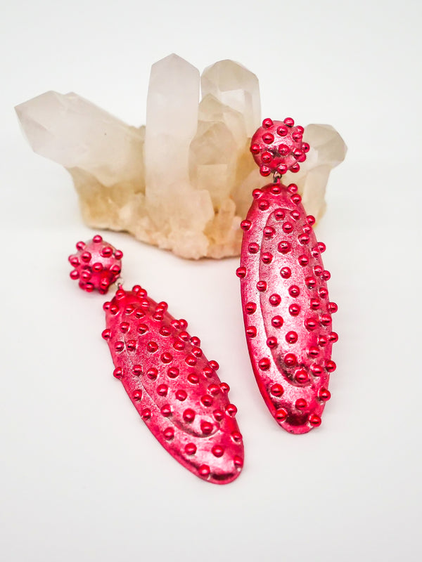 Mary Oros Textured Drop Earrings Jewelry arcadeshops.com