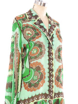 Emilio Pucci Printed Shirt Dress Dress arcadeshops.com