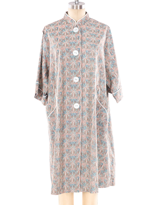 Optical Printed Swing Dress Dress arcadeshops.com