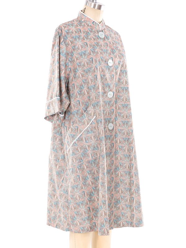 Optical Printed Swing Dress Dress arcadeshops.com