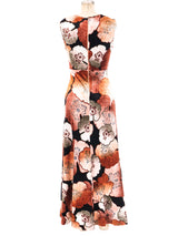 Pierre Cardin Printed Velvet Tank Dress Dress arcadeshops.com