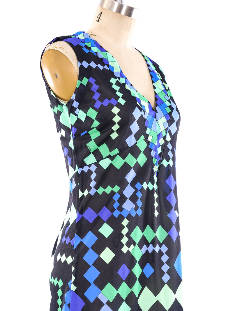 Pucci Printed Tank Maxi Dress Dress arcadeshops.com
