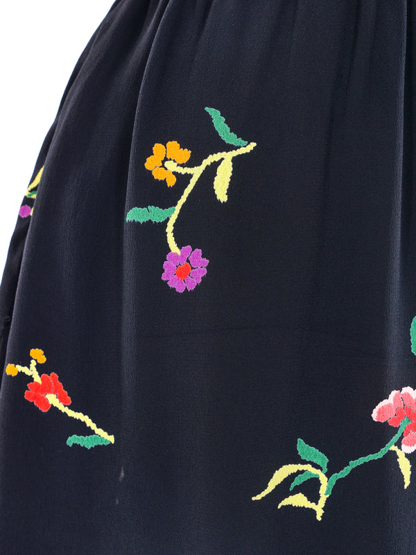 Norma Kamali Floral Printed Pants Bottom arcadeshops.com