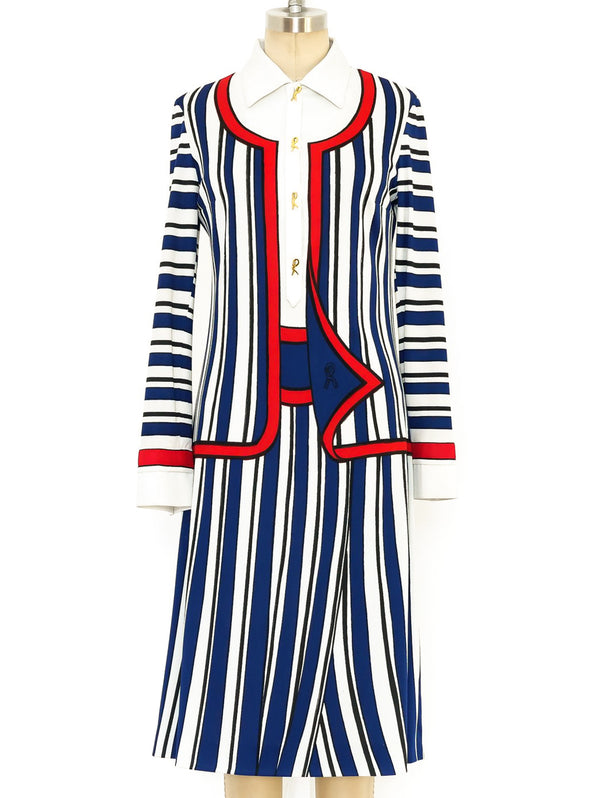 Roberta di Camerino Trompe L'Oeil Dress Dress arcadeshops.com