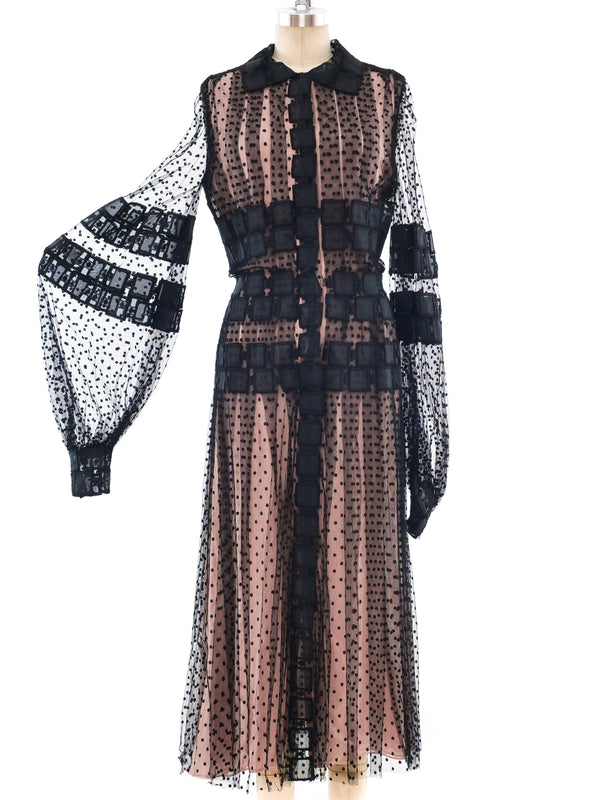 Stavropoulus Dotted Net Dress Dress arcadeshops.com