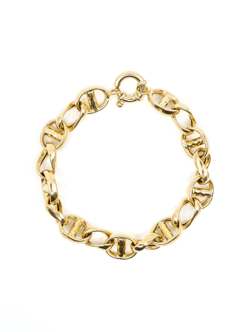 14K Mariner Link Bracelet Fine Jewelry arcadeshops.com