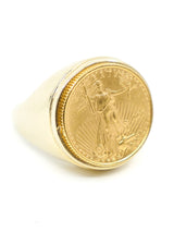 Lady Liberty Coin Signet Ring Fine Jewelry arcadeshops.com