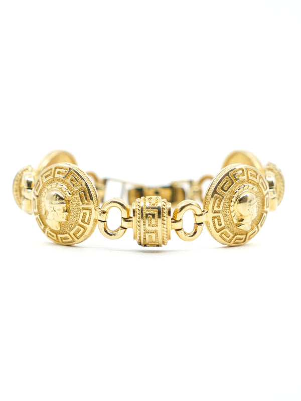 14K Grecian Style Bracelet Fine Jewelry arcadeshops.com