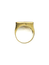 14K Gold Lapis and Diamond Geometric Ring Fine Jewelry arcadeshops.com