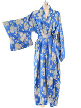 Metallic Floral Brocade Kimono Jacket arcadeshops.com