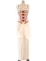 Dolce and Gabbana Corset Ensemble Suit arcadeshops.com