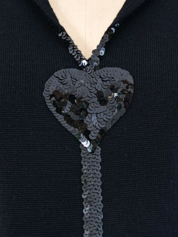 Yves Saint Laurent Embellished Sweater Dress Dress arcadeshops.com