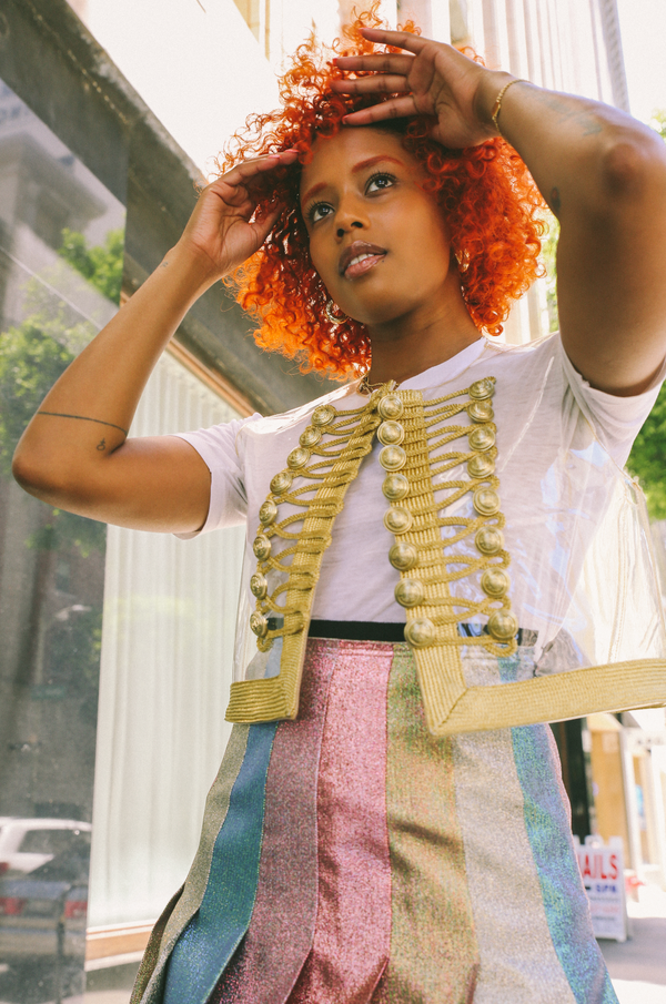 Paco Rabanne PVC Military Vest Jacket arcadeshops.com