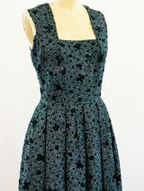 1960s Italian Demi-Couture Sequin Gown Dress arcadeshops.com