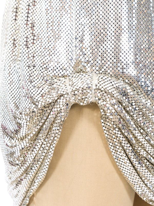 Anthony Ferrara Ruched Chainmail Mini Skirt Bottom arcadeshops.com