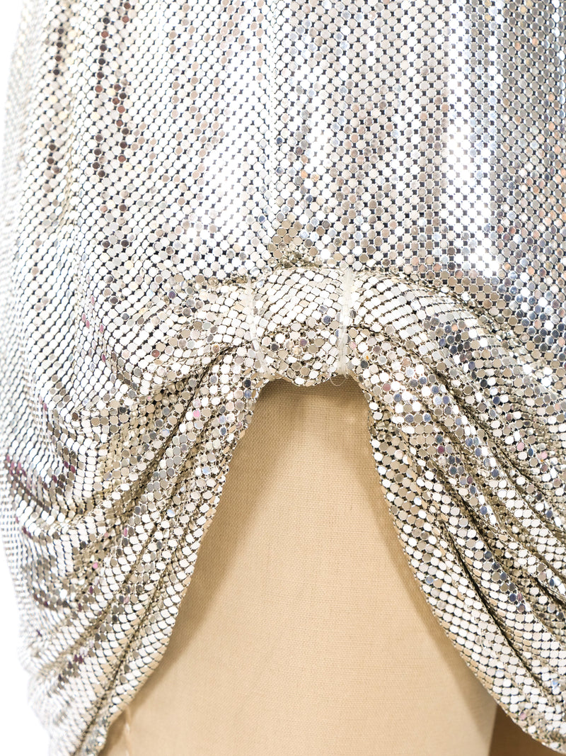 Anthony Ferrara Ruched Chainmail Mini Skirt Bottom arcadeshops.com