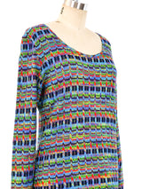Missoni Rainbow Knit Skirt Ensemble Suit arcadeshops.com
